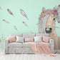 Nursery girl wallpaper peel stick wallpaper Wall mural prints Removable wallpaper Textured wallpaper vinyl wallpaper modern wallpaper