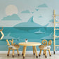 Boy nursery decor Removable wallpaper Textured wallpaper nursery wallpaper vinyl wallpaper modern wallpaper wall print art