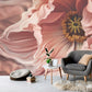 Peel and stick wallpaper Floral wall stickers bedroom decor Self Adhesive Peel and Stick Removable Floral wall mural Flower wall stickers