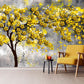 Floral wallpaper mural Tree wall decals & murals, Peel and stick, removable wallpaper for bedroom, living room