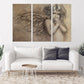 Angel wall art paintings on canvas religious wall art home wall decor bedroom wall decor printable wall art multi panel wall art