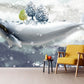 Shark poster Whale wall art Peel and stick wall mural Modern Removable wall decor vinyl wallpaper abstract wall covering