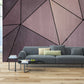 Brown abstract wallpaper peel and stick wall mural, photo wallpaper kitchen removable geometric wallpaper 3d wall mural prints wall covering