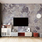 Botanical wall mural, abstract wallpaper, minimalist wall decor, peel and stick wall mural, floral wall mural, bedroom wall decal