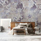 Botanical wall mural, abstract wallpaper, minimalist wall decor, peel and stick wall mural, floral wall mural, bedroom wall decal